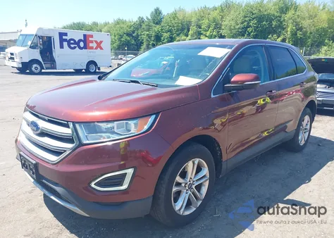 2015 Ford Edge Sel z USA, uszkodzony, nr VIN 2FMTK4J98FBC27483